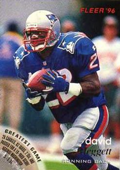 Dave Meggett New England Patriots 1996 Fleer NFL #85